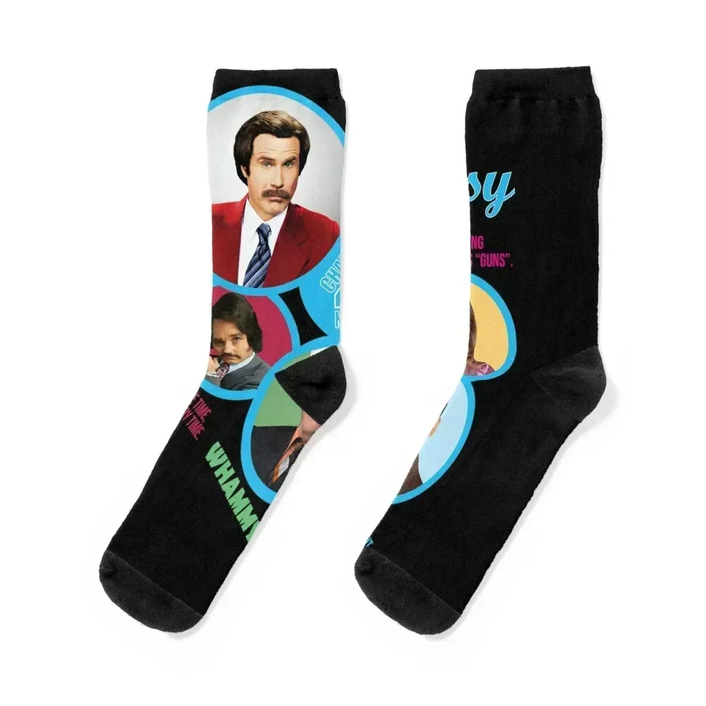 

Gifts For Men Anchorman Gift For Music Fans Socks cotton moving stockings cool New year's Socks Male Women's