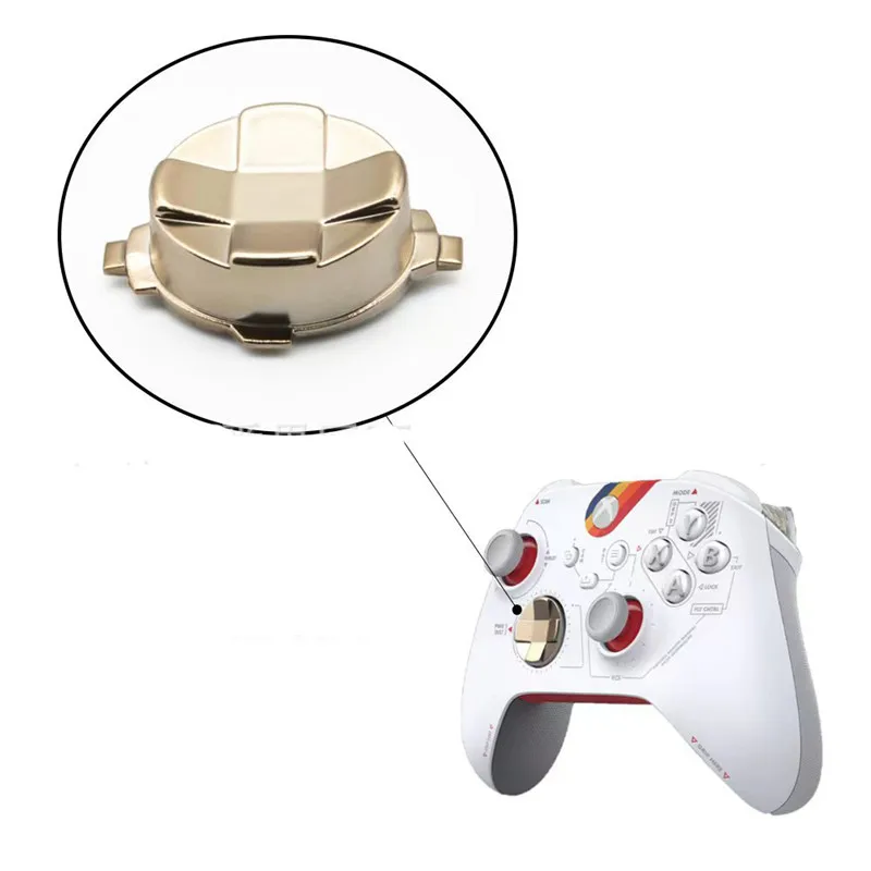 طبعة محدودة أزرار ABXY للتحكم Xbox ، قبعات عصا التحكم Thumbstick ثلاثية الأبعاد ، غطاء البطارية ، مفتاح D-pad ، DIY بها بنفسك ، سلسلة Xbox X وسلسلة S المراقب المالي