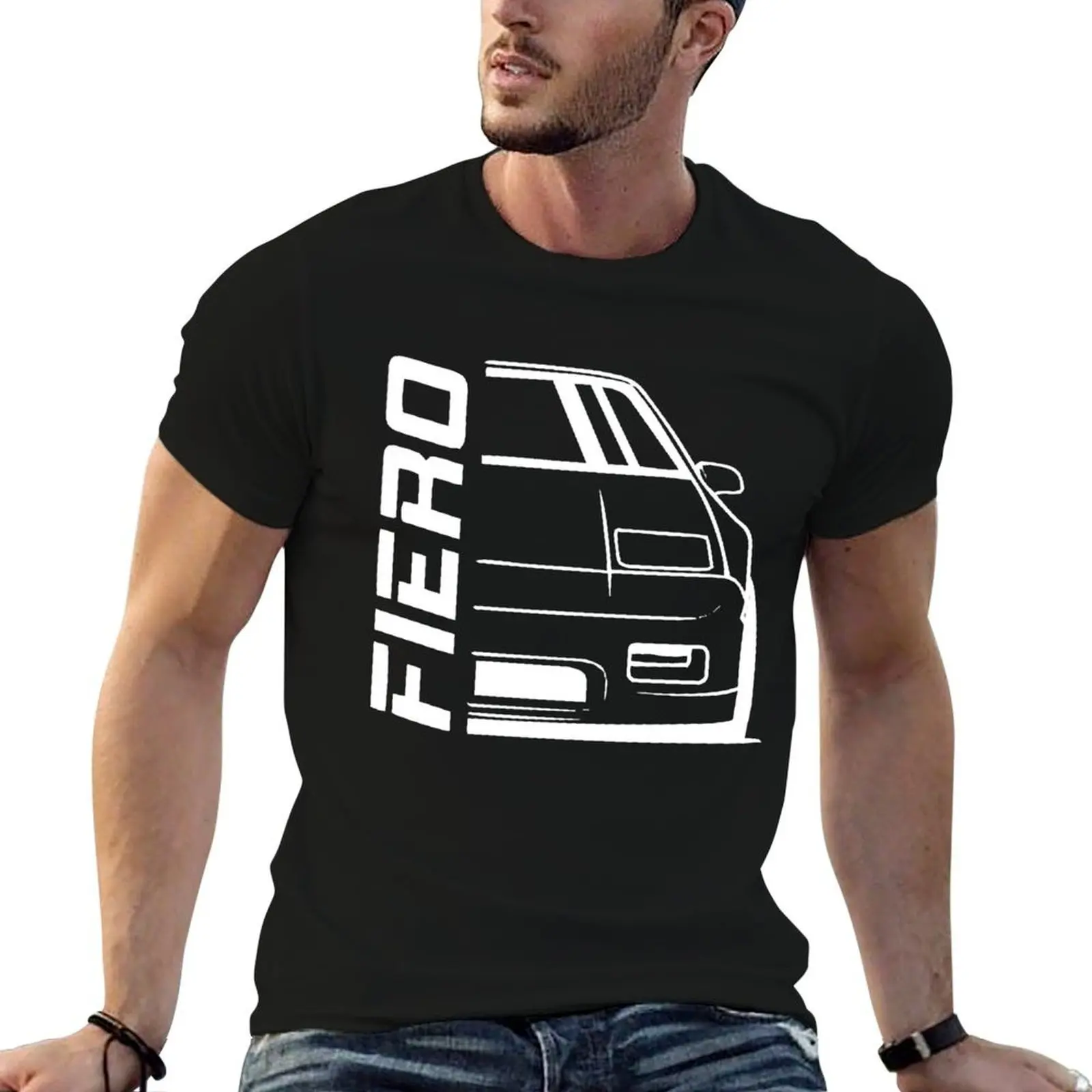 

Fiero lover T-Shirt t shirt for man 100 percent cotton mens graphic t shirts T-Shirt