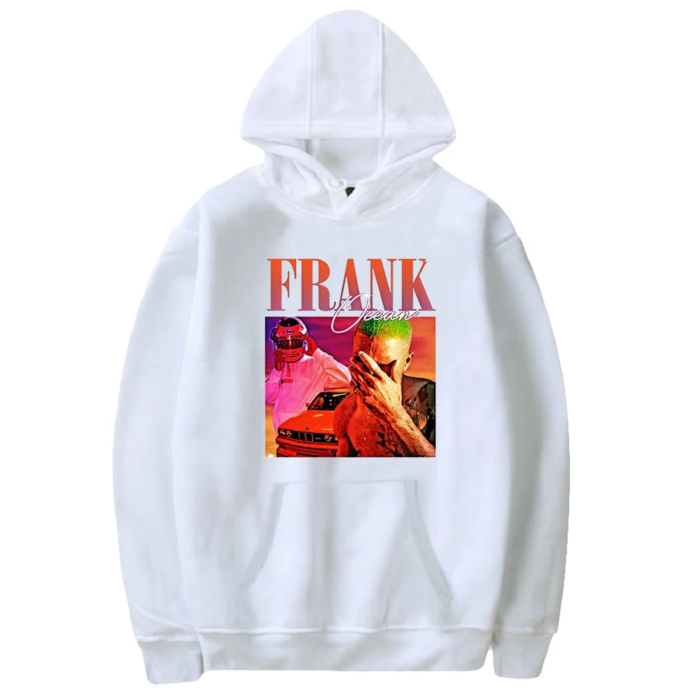 Ocean Frank Blond Hoodie Long Sleeve Pullover Women Men's Tracksuit Harajuku Streetwear Young Singer Fashion Clothes Plus Size