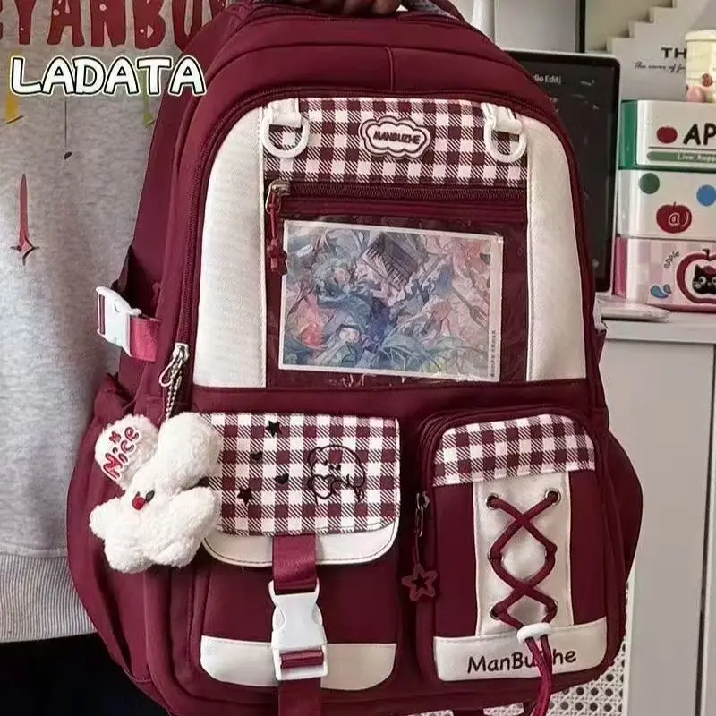 backpack women ita bag school bag y2k accessories ita backpack women bags large size school bag for girls teenage backpacks