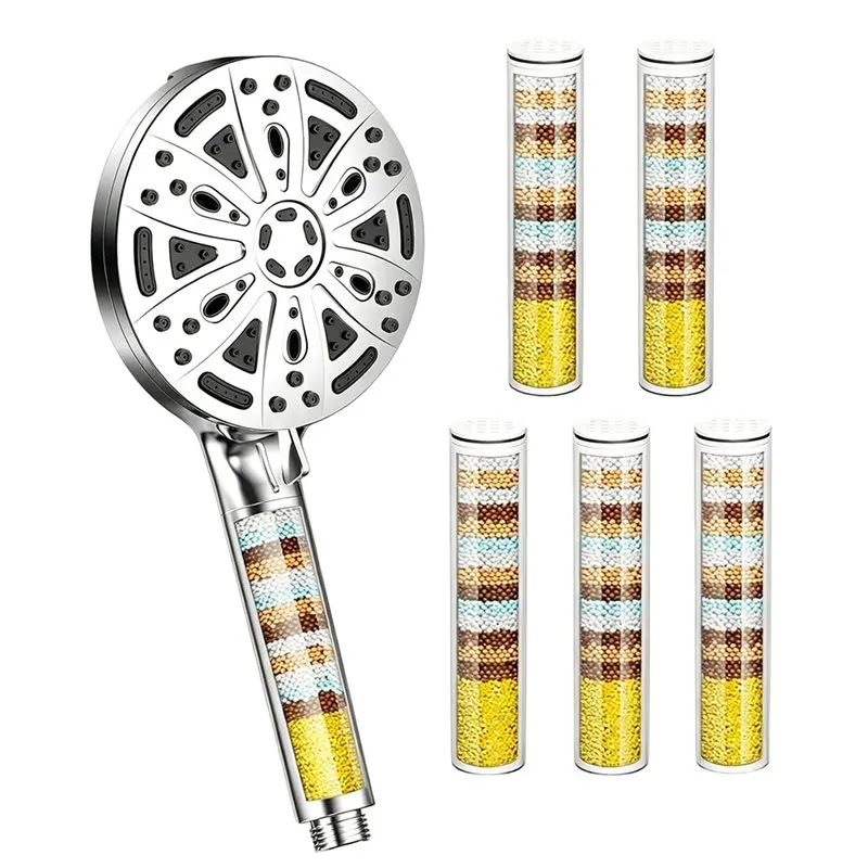 

【PARTY DAY】10-Mode High Pressure Shower Head 5 Filters 15-Stage