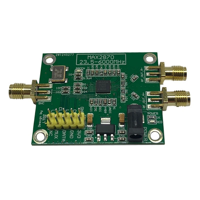 

Усилитель мощности RF LTDZ MAX2870 23,5-6000 МГц Источник радиочастотного сигнала Модуль высокочастотного усилителя мощности