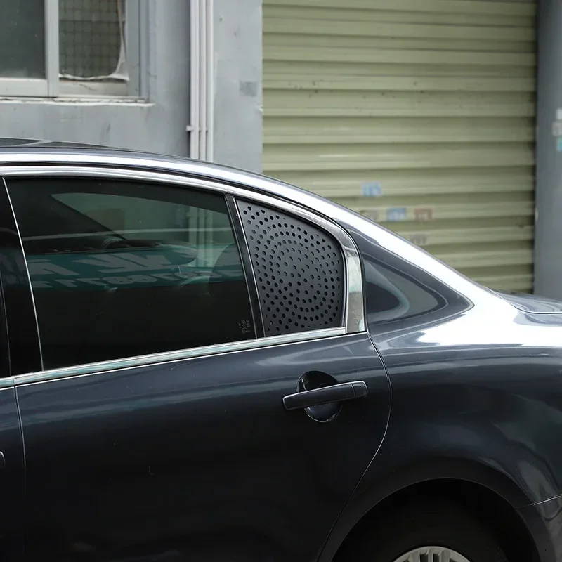 

Для Infiniti G25 G27 G37 2007-2013 из алюминиевого сплава, заднее окно автомобиля, треугольная сотовая панель, накладка, наклейка, автомобильные аксессуары