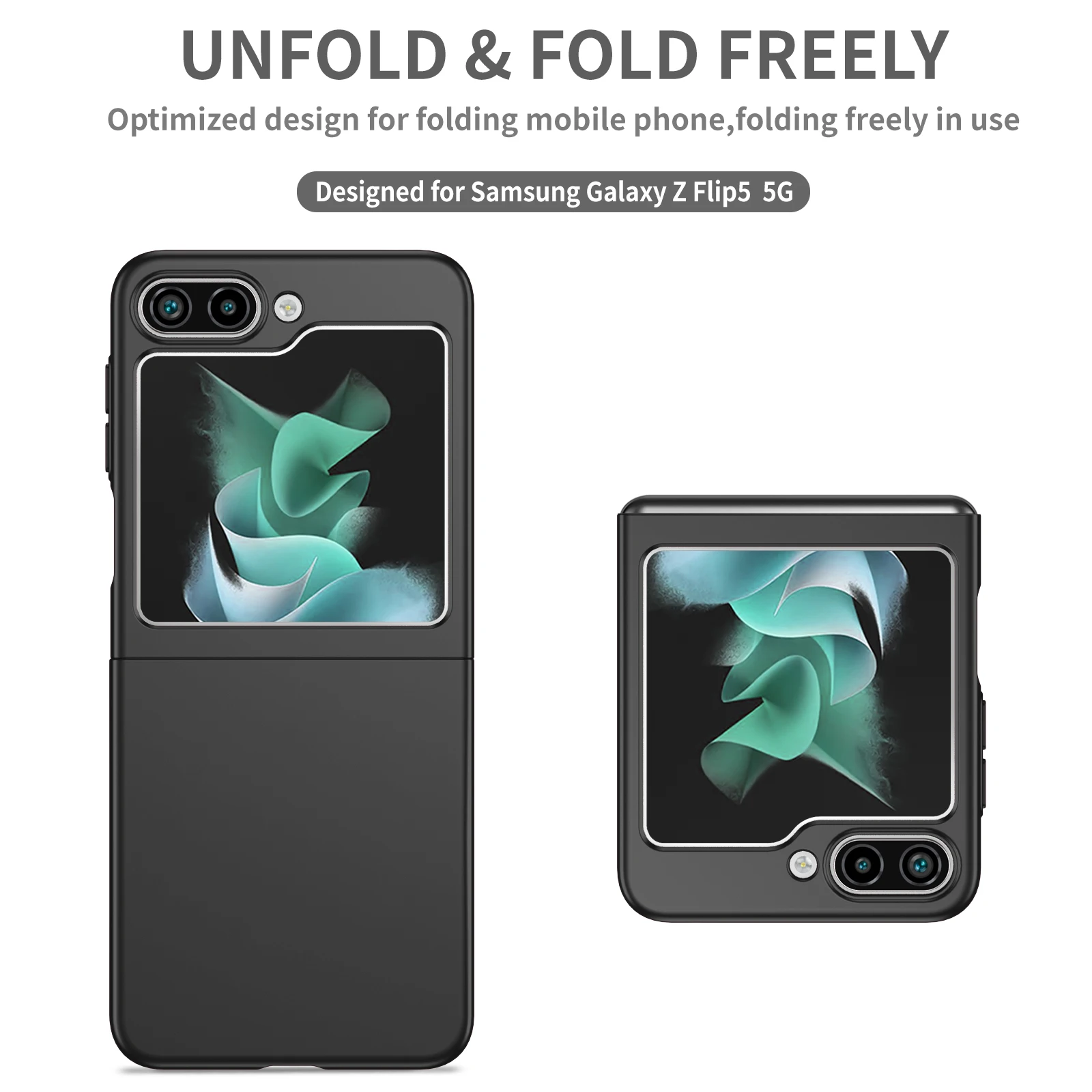 Складной противокапельный чехол для ПК для Samsung Galaxy Z Flip7 FE 5G Flip 7 6 5 3 Flip6 Flip5 Flip4 Flip3 Flip2 Flip 4 2 Аксессуары для телефонов