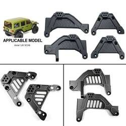 4pcs 1/6 Aluminum Alloy Front Rear Shock Tower For Axial SCX6 AXI05000 AXI05001 RC Car Part RC Car Accessories