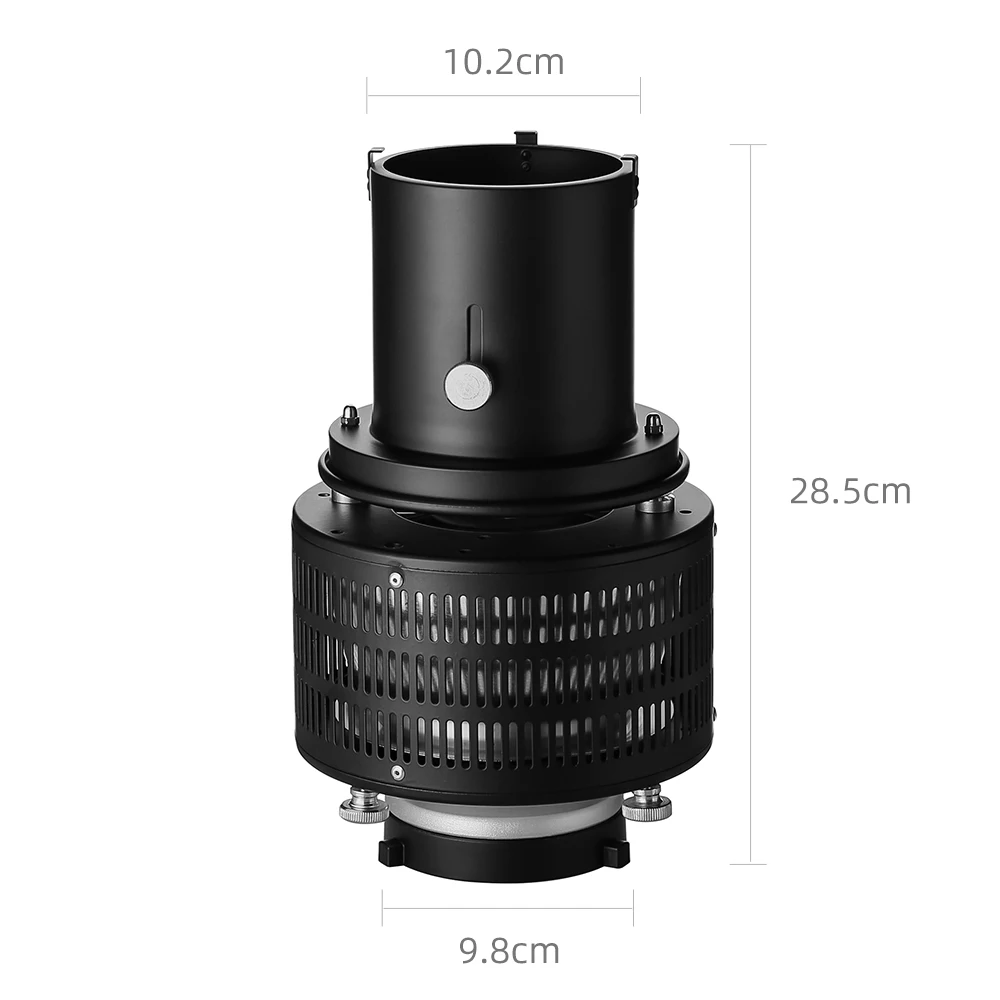 

Конденсаторный арт-цилиндр со спецэффектами в форме луча для студийной вспышки Bowens Mount