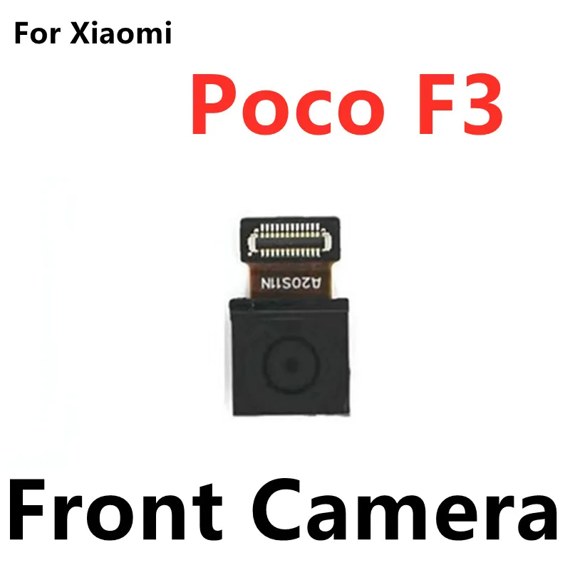 Front Camera Small Camera Module Flex Cable For Xiaomi Poco F3 K4 Pro Main Rear Big Back Camera Ribbon Repair Parts