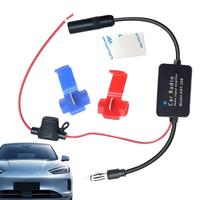 For general Car Antenna Booster | 12V Auto Antenna Signal Amplifier | FM Amplifier Audio Radio Media Receiver for Car Truck
