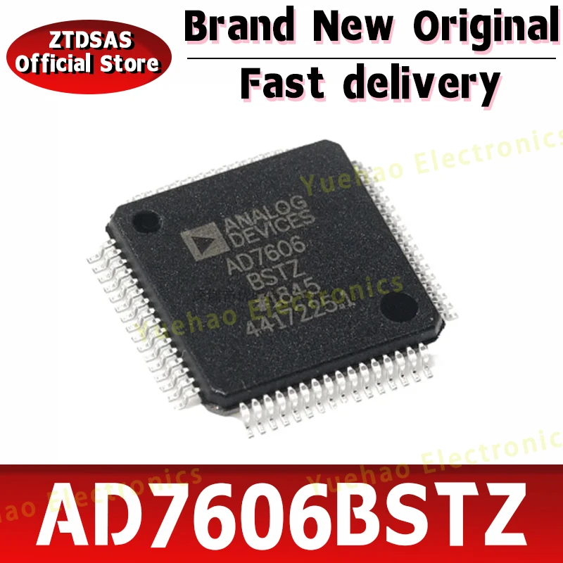 Brand new original AD7606BSTZ LQFP-64 8 channel DAS built-in 16-bit synchronous sampling ADC chip