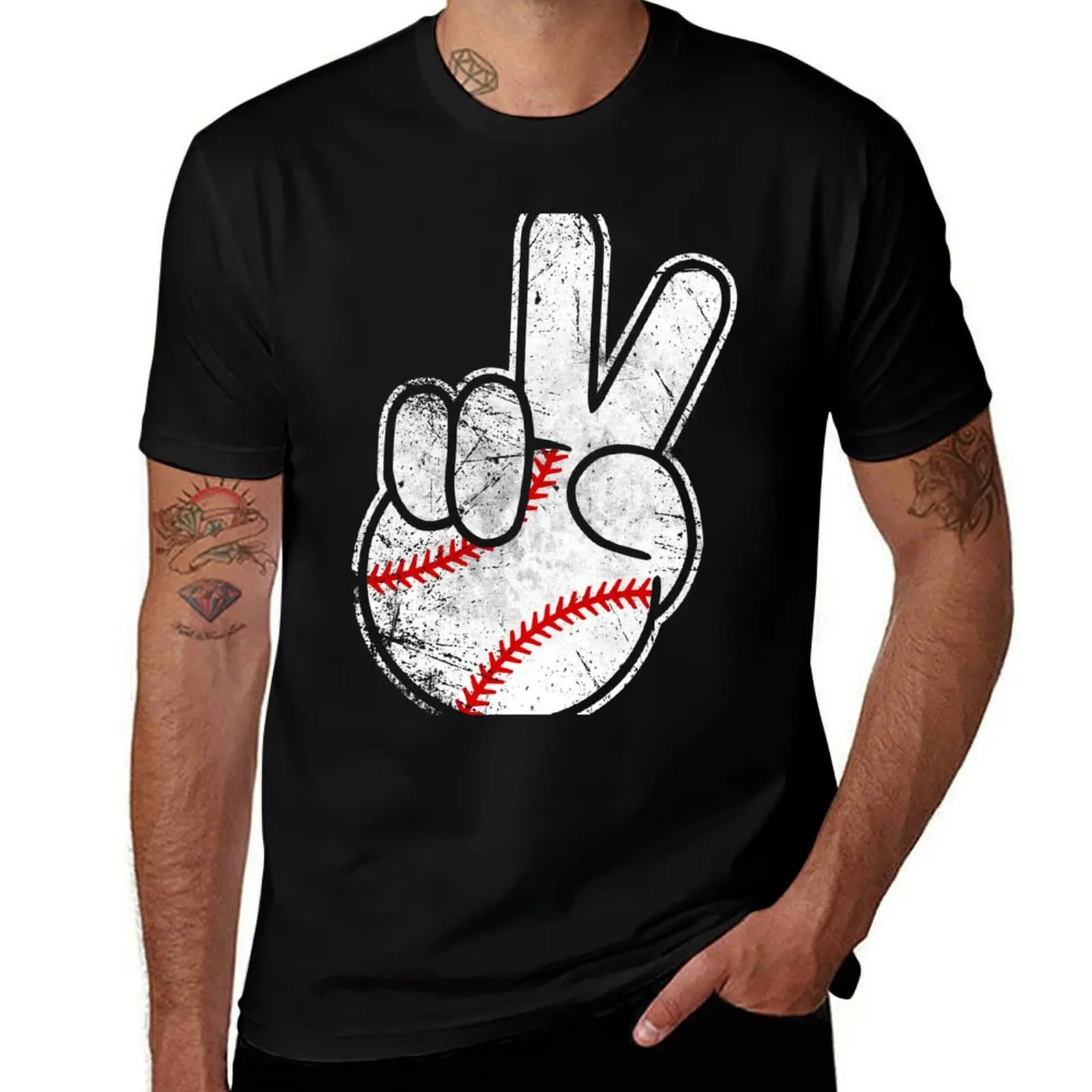 

Baseball is life T-Shirt mens graphic t shirts t shirt for man 100 percent cotton