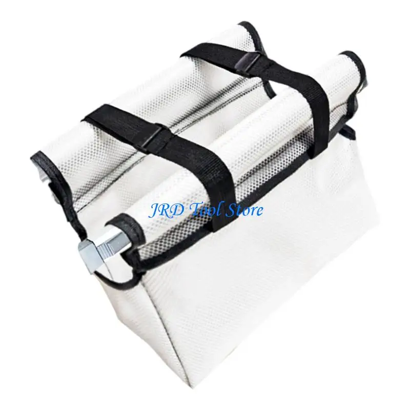 A2UD Large Capacity Tool Pouches For Folding Ladders Featurings Adjustable Shoulder Strap AntiSlip Base Durability Fabric