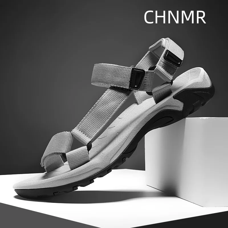 Men\'s beach sandals Wear-Resistant Non-slip casual Breathable Trendy All-match comfortable platform lightweight shoe summer main