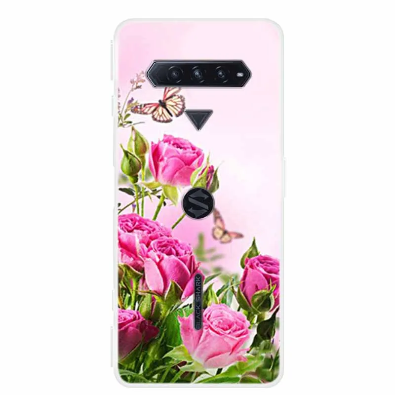 For Black Shark 4 Case 4Pro Fashion TPU Soft Silicone Funda for Xiaomi Black Shark 4 Pro Phone Cases Shockproof Shells Clear Bag