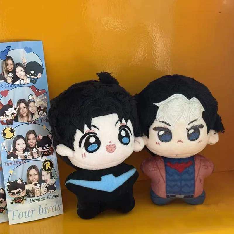10cm Anime Grayson Todd Kawaii Cosplay Soft Cotton Doll Starfish Body Cartoon Mini Keyring Props Plushies Toy Figures Fans Gift