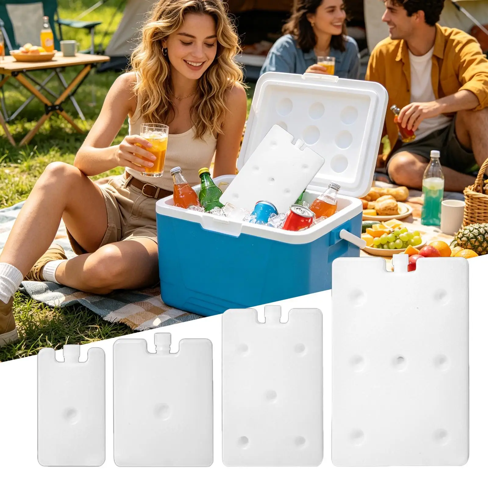 Kühlpack Slim: Langlebige Kühlbox mit Wassereinfüllung für den Gefrierschrank