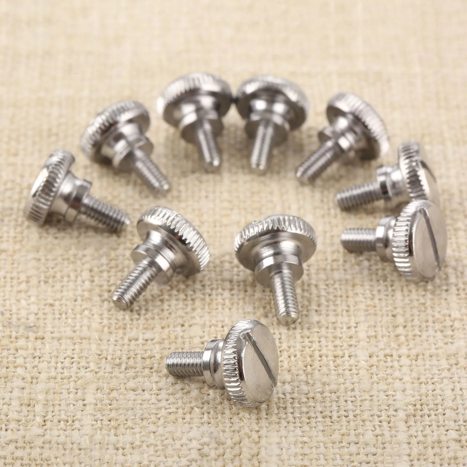 10pcs/lot Sewing Machine Presser Foot Screws Feet Thumb Screws Bulk Clamp Plate Screw for Lockstitch Home sewing machine Hicello