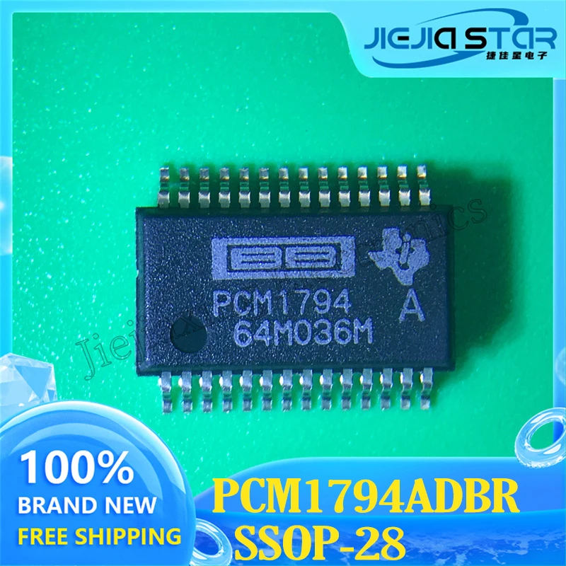 

Electronics 2023+ PCM1794ADBR PCM1794A 100% Brand New and Original Audio Decoder Chip PCM1794 SSOP-28 Free Shipping for 4PCS