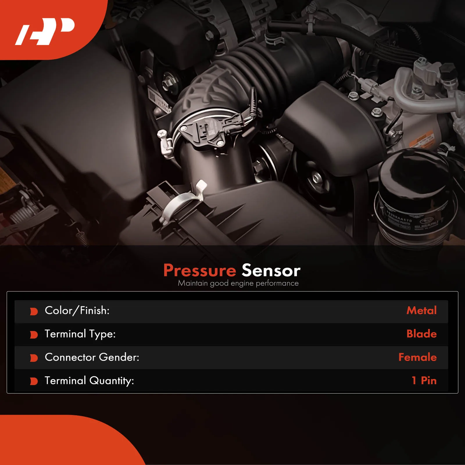 A-Premium Engine Oil Pressure Switch for Volkswagen Jetta 1982-1999 Passat 1994-1997 Golf 1996-1998 Audi A4 A4 Quattro 1999-2000 2