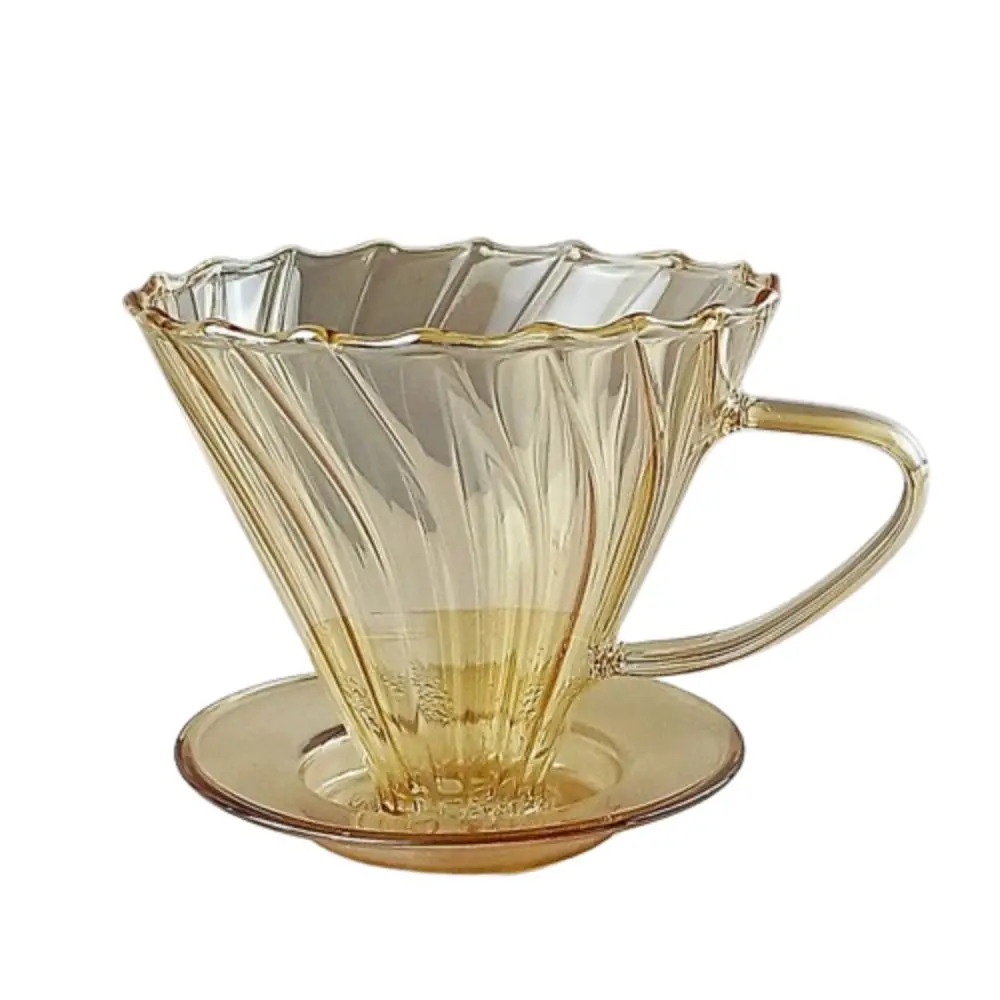 

Glass Coffee Maker Set 60 Degree 300/600ml Coffee Carafe Cone Shape Coffee Accessories V-shape Funnel Pour Over Coffee