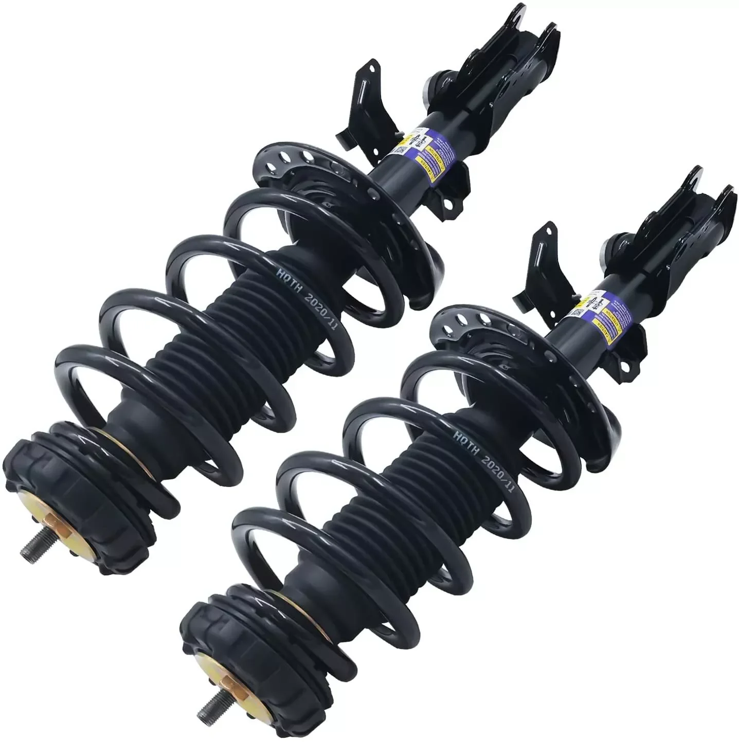 Pair Front Shock Absorber Strut Assys For Cadillac New SRX 2010-2016 w/Electric