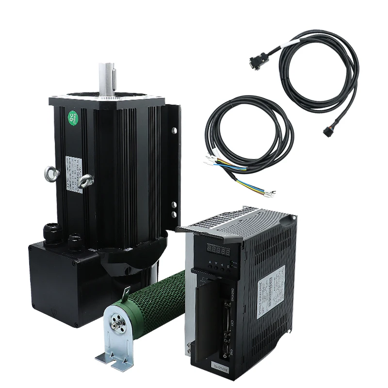 

AC380V 3.7/5.5/7.5KW CNC Servo Spindle Motor Set 6000/8000rpm Servo Motor Product Category Motors