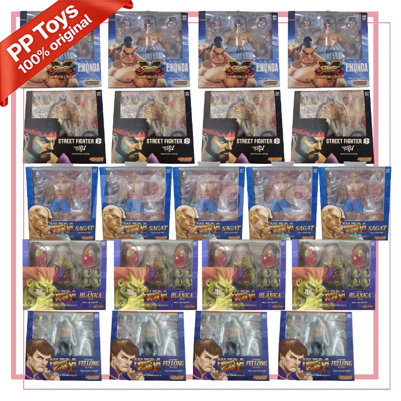 

In Stock, 100% Original Storm E Honda Street Fighter 1/12, Game Character Model, Mobile Doll Art Collection