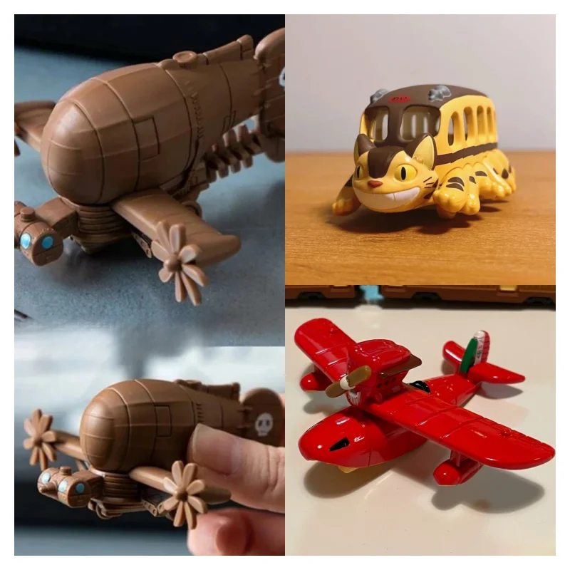 

Takara Tomy Dream Tomica Ghibli Castle In The Sky Tigermos Spirited Away Unabara Electric Railway Porco Rosso Savoia S.21F Toys