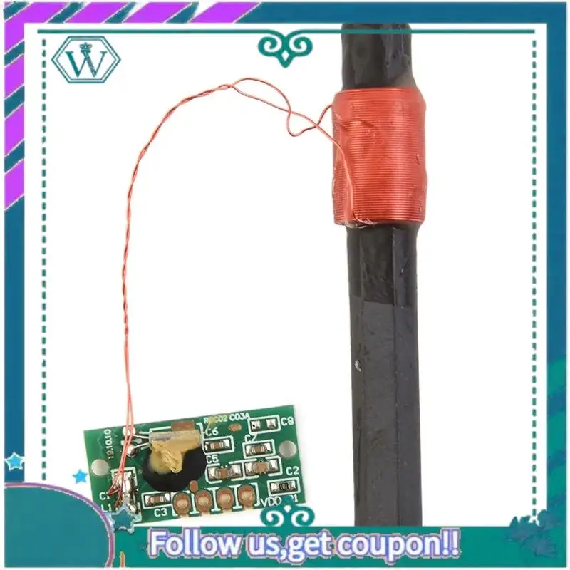 A75Q-Radio Clock Module DCF Receiver Module With Antenna WWVB 60Khz Single Frequency Module Receiver Module Radio Time Module