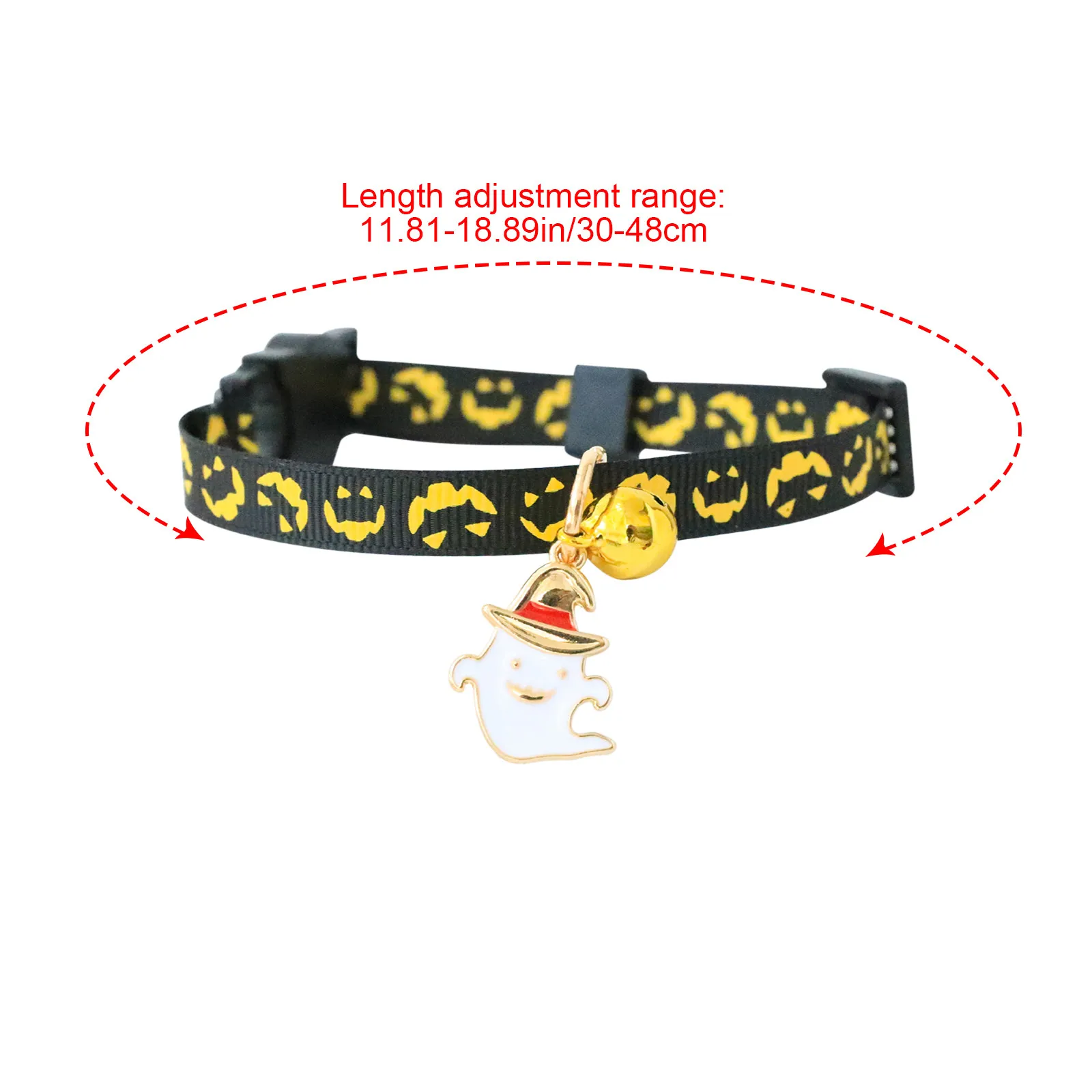 Bells For Cat Collars Small Pet And Gift Bell Halloween Small Collar Halloween With For Pet Lovers Large Dog Collar Leather