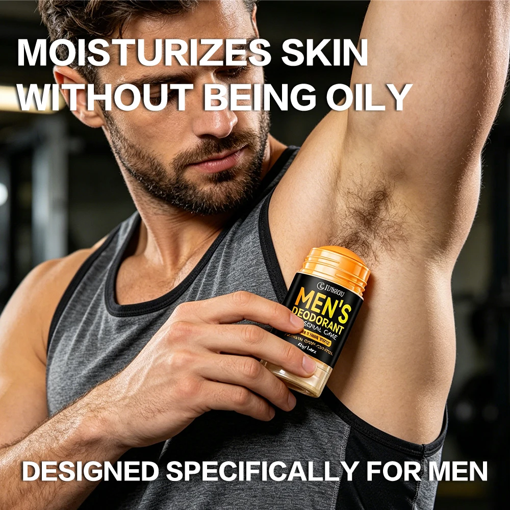 JUINHOU Men's Deodorant Stick/Antiperspirant  Easy to Carry Moisturizes Skin While Releasing a Captivating Fragrance