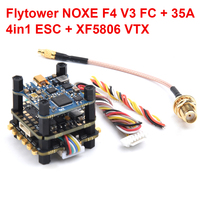 NEW Flytower NOXE F4 V3 / F7 Flight Control + 35A ESC + XF5806 400mW VTX Mini Stack 20mmx20mm for FPV Racing Freestyle RC Drone