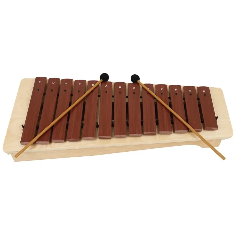 Percussion 13-note percussion box capo high school bass pine aluminum piano performance xylophone