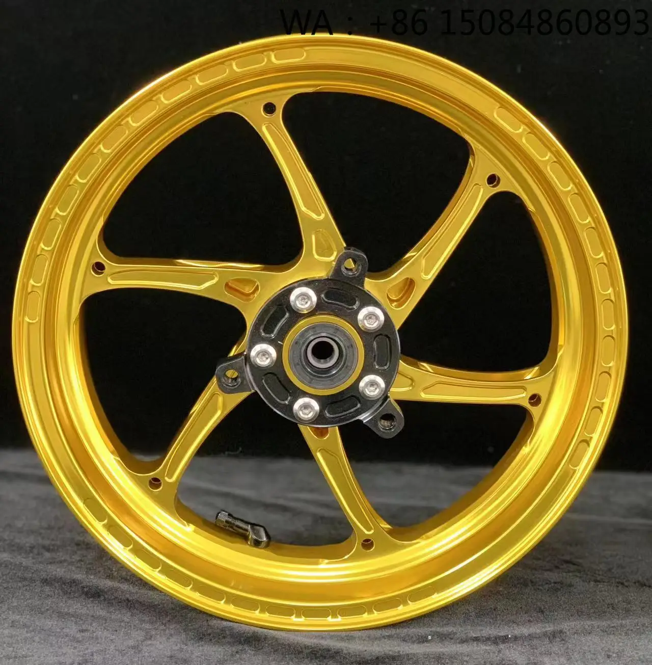 

6061-T6 aluminum alloy aerospace material, motorcycle parts, Factory Direct Forged Wheels, Color Anodized Surface, Universal Str