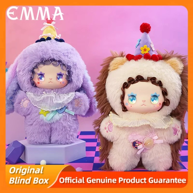 

Genuine Lovely Emma Flavor Twist Series Mystery Box Kawaii Vinyl Plush Pendant Doll Trendy Toy Figurines Blind Box Girl'S Gift