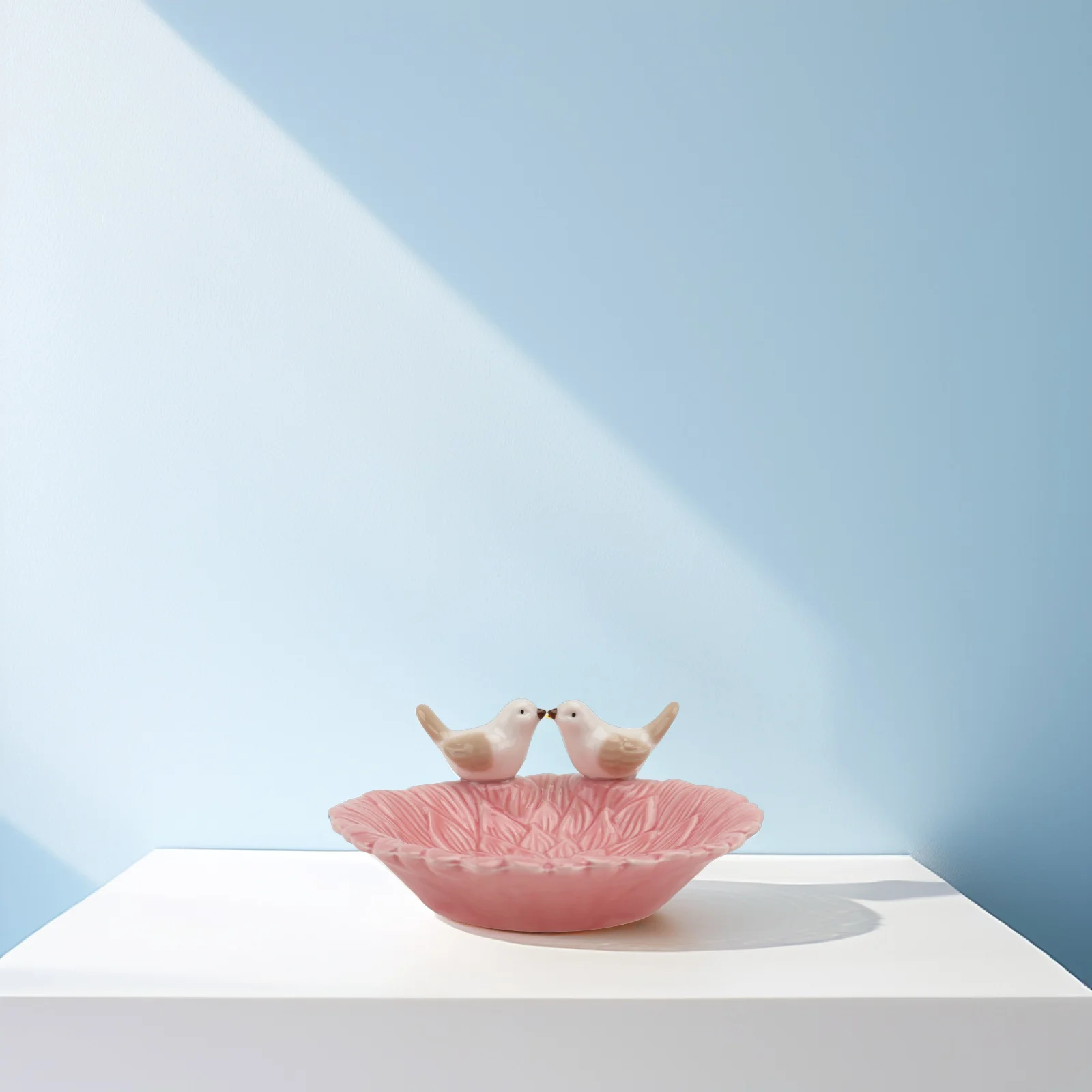 1Pcs Jewelry Ceramic Tray Bird Design Decorative Jewelry Storage Plate Display for Home Decorative Earring Plate