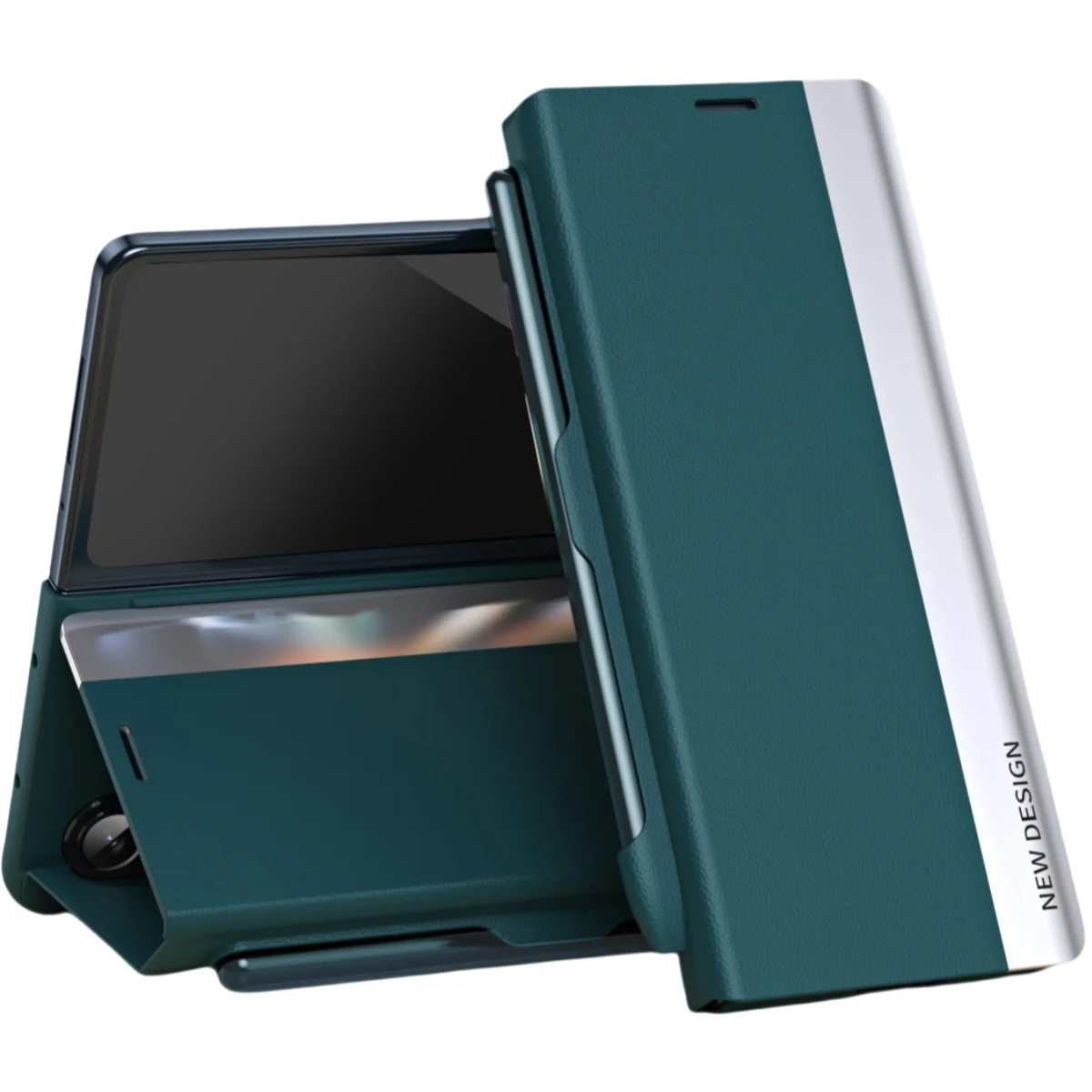 

Чехол из искусственной кожи для Samsung Galaxy Z Fold 7 с держателем для ручки S