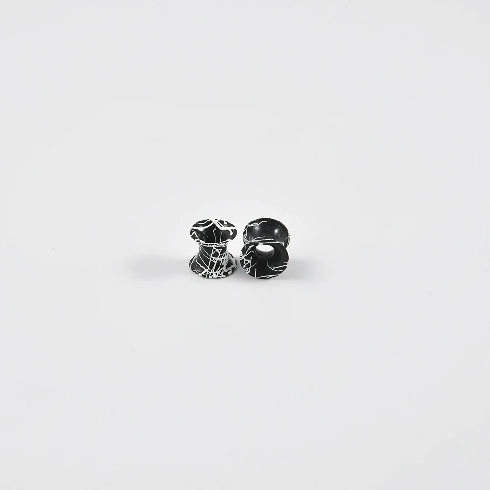 Silicone Flexible Double Flared Ear Tunnel Plugs