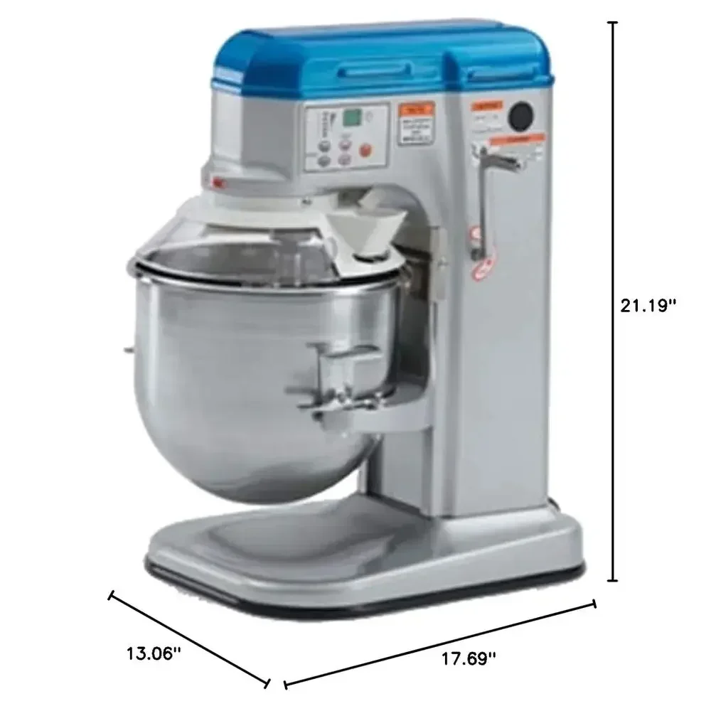 10 Quart Countertop Stand Food Mixer with Safety Guard 40756 Heavy  Mixing Machine for Laboratory Commercial Bakery Kitchen