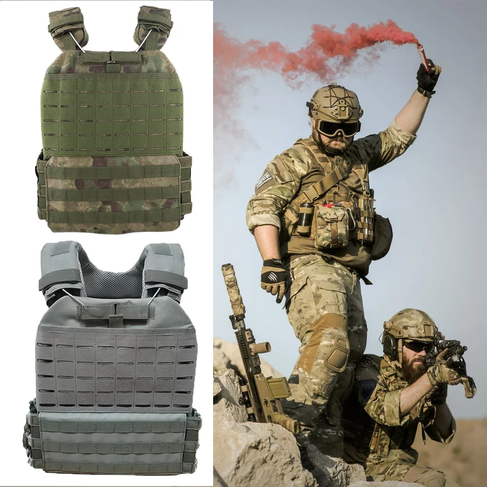 

Training Tactical Vest For Men/Women Plate Carrier Body Armor Combat Chest Rig Assault Armor Vest Molle Airsoft