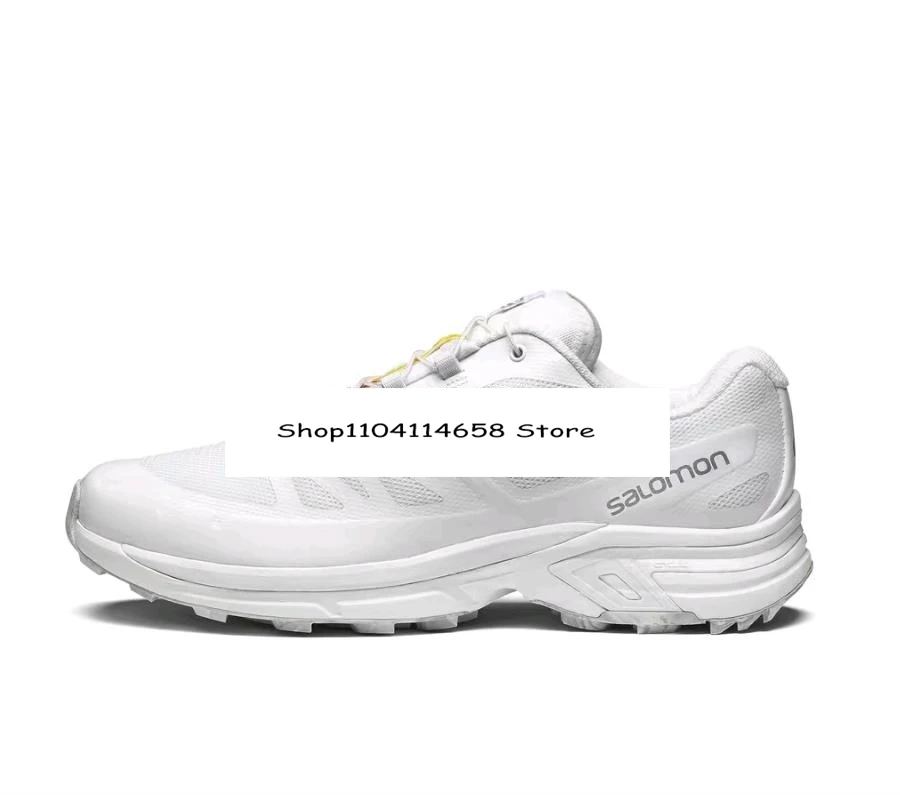 SALOMON PALACE XT-Wings 2 Cómodas zapatillas deportivas resistentes al desgaste de corte bajo para correr funcionales al aire libre para hombres y mujeres blanco