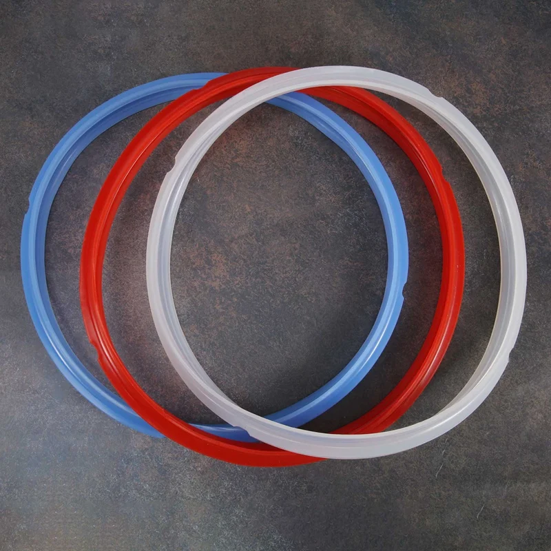 3 Pack Sealing Rings For Ninja Foodi 8 Quart Silicone Gasket Accessories Rubber Sealer Replacement For Air Fryer