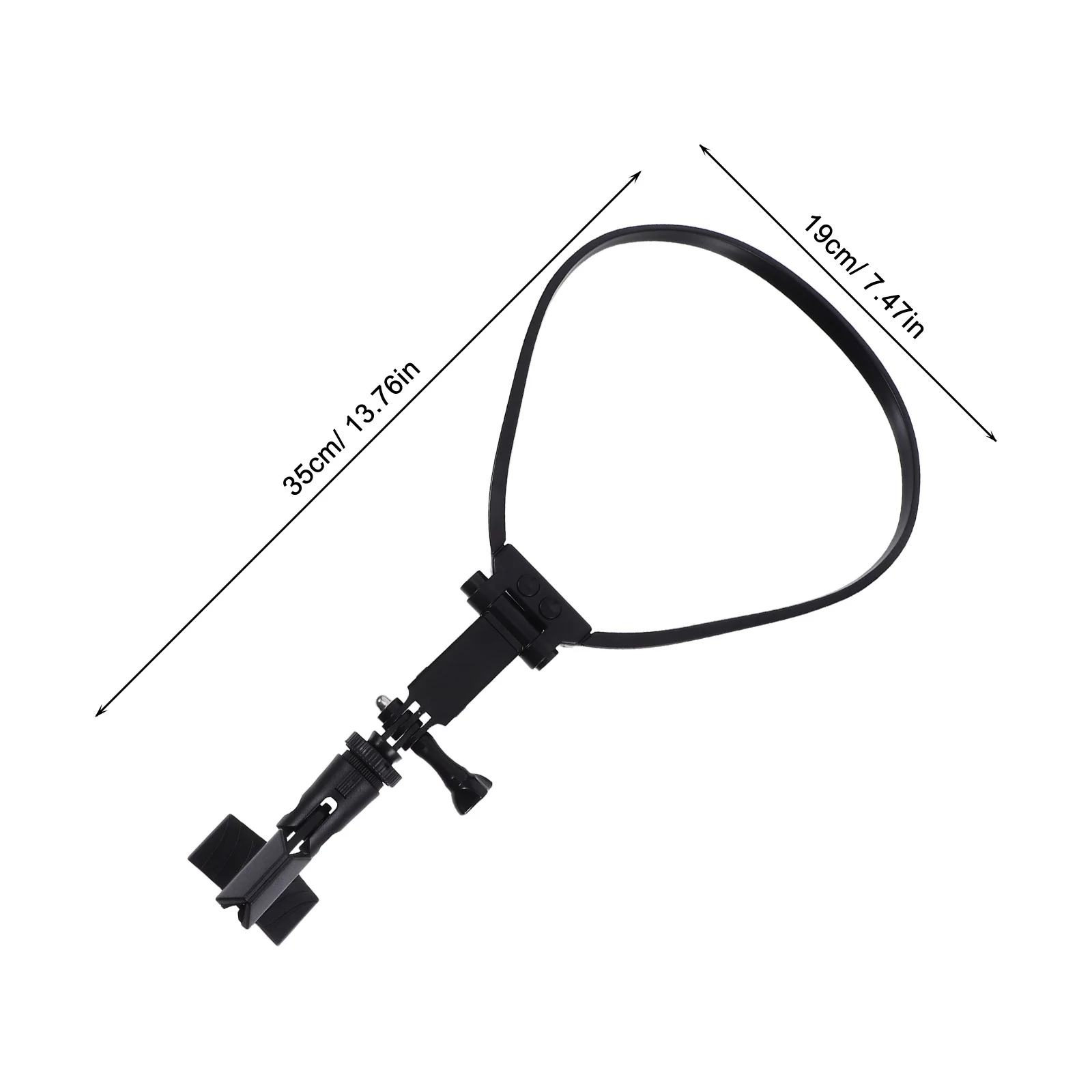 

5pcs 5 Count Adjustable Microphone Stand Holder Neck for Microphones Hanger Hanging Type Detachable