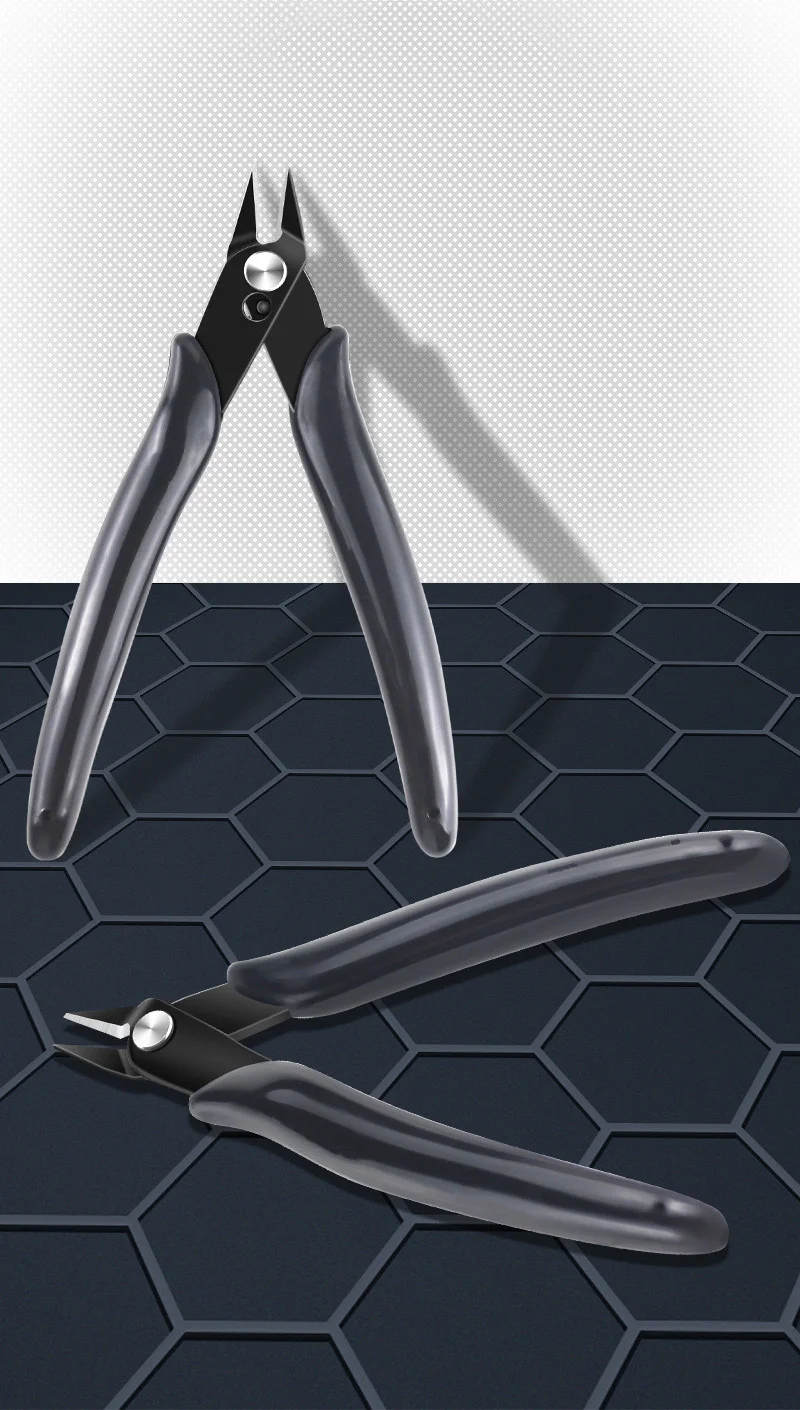 1 Stück Haarverlängerungs-Werkzeug Keratin-Bond-Schneidezange Haarverlängerungs-Zange Schneidezange für Keratin-Vorgebondete Extensions Schönheitssalon – Detail 3