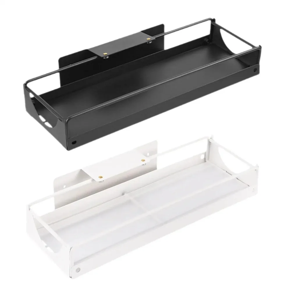 

Strong Adhesive Pull Out Organizer, Expandable Gap Shelf for Cabinet Corner, Utensil Cosmetic Storage in Kitchen Pantry