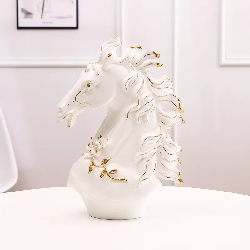 

Zml creative home decor - ceramic crafts for living room, office, grand opening gifts & decorative ornaments
