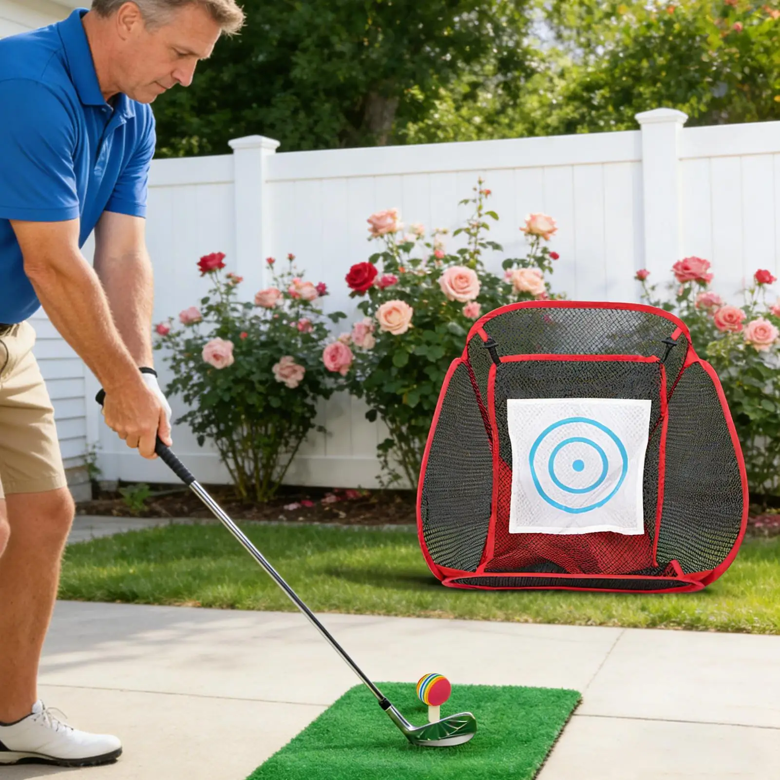 home-golf-chipping-net-portable-swing-target-for-indoor-outdoor-practice-beginners-golf-lovers-to-improve-anytime