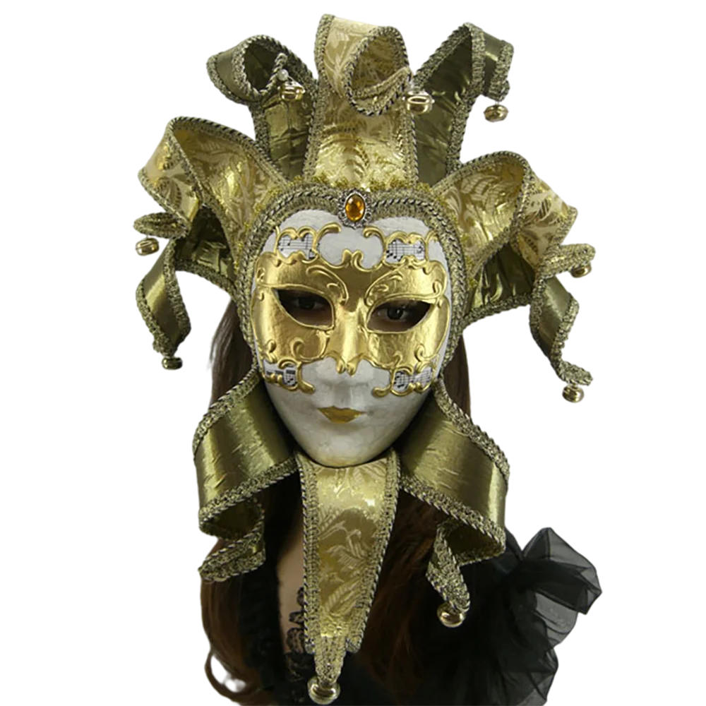 Venice high-end mask Halloween clown mask cosplay mask