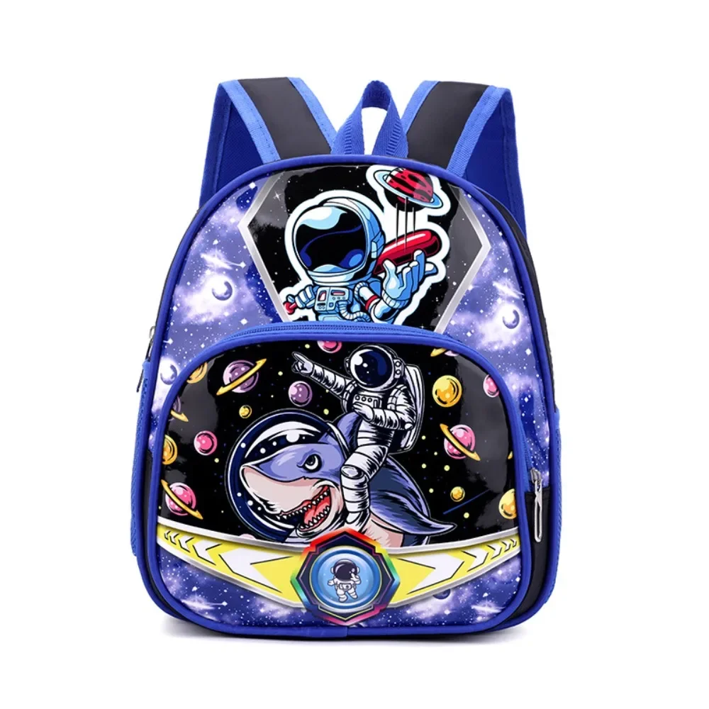 New Boys and Girls' Load Reduction Backpack Cartoon Large Capacity Waterproof Lightweight Scratch Resistant Children's Backpack