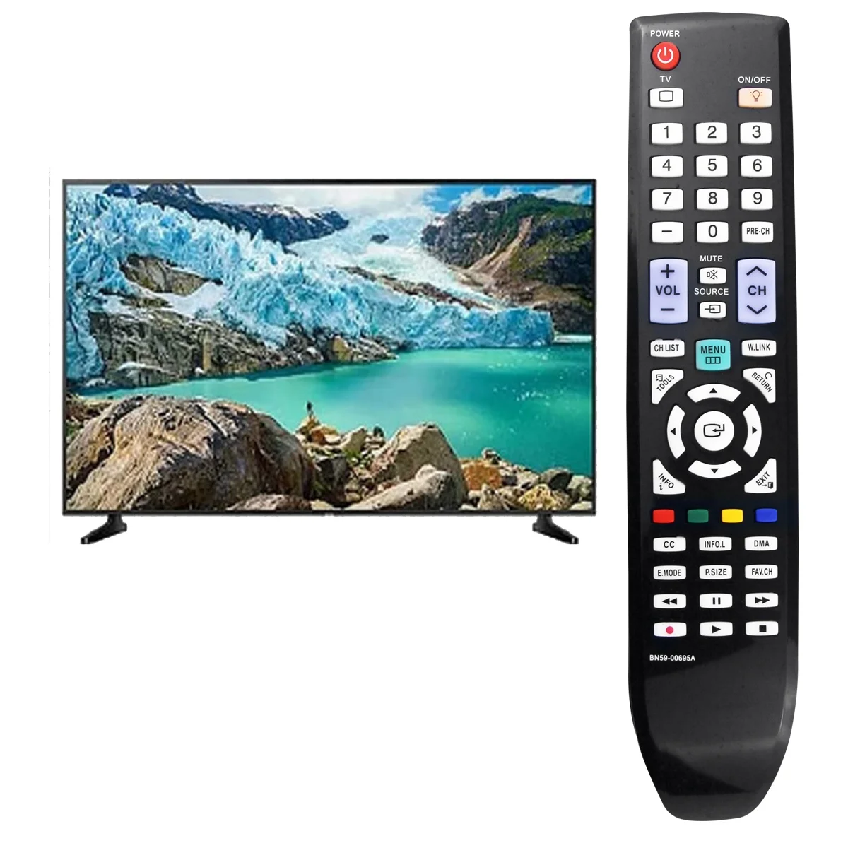 A57G-BN59-00695A Reemplazo remoto para Samsung LCD Plasma TV PN63A650T1F PN50A650 PN50A650T1F PN58A650 PN58A650T1F PN63A650